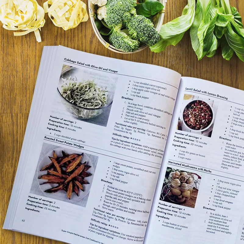 Mediterranean Diet For Seniors Cookbook